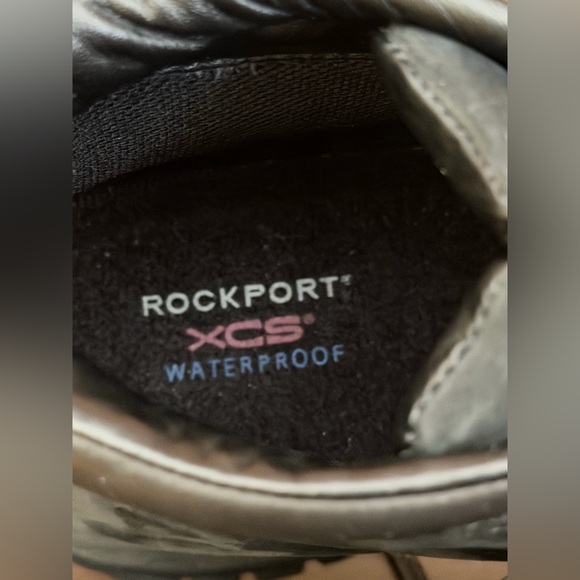 Rockport XCS Waterproof Black Hiking Shoes Size 8 - Picture 10 of 10